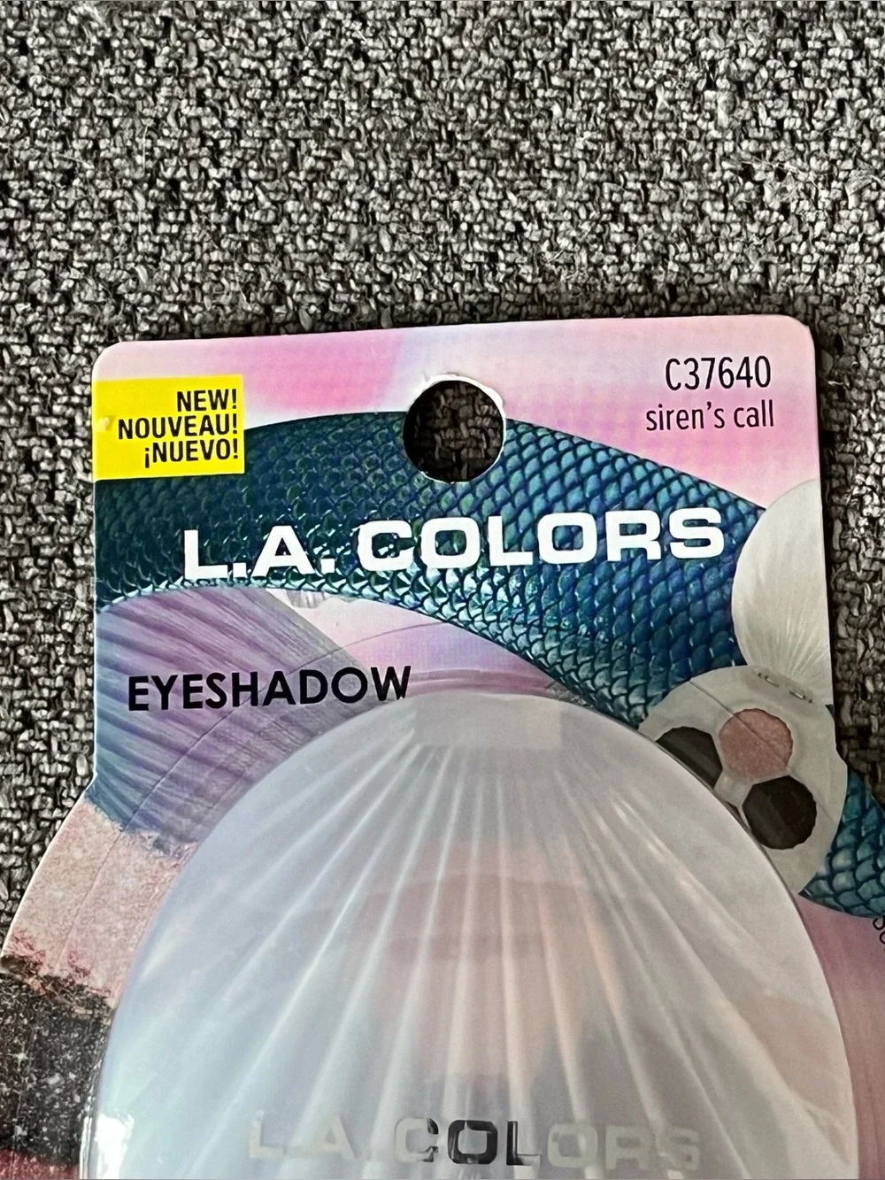 La Colors Sirens Call Shimmer Eyeshadow Palette Seashell Mermaid Beach Coastal